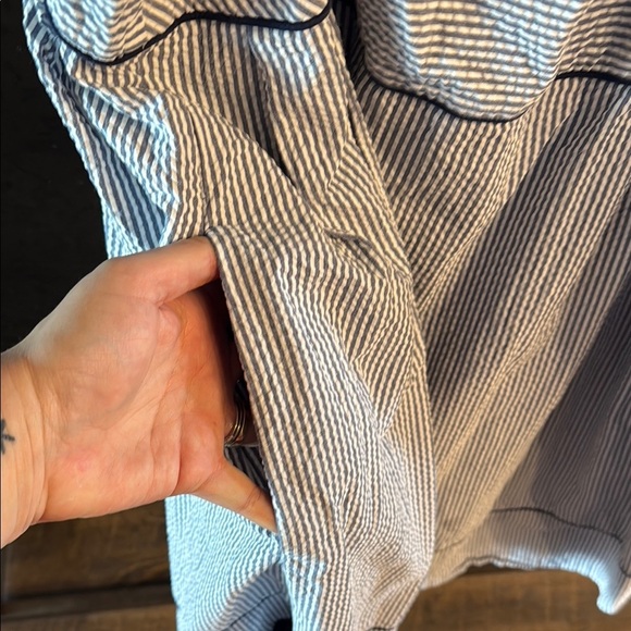 Lands' End Striped Sleeveless Dress - Picture 3 of 7